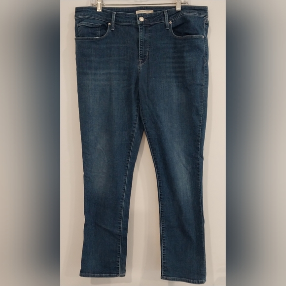 Levi's Denim - Levi's classic mid-rise skinny blue jeans Size 18M